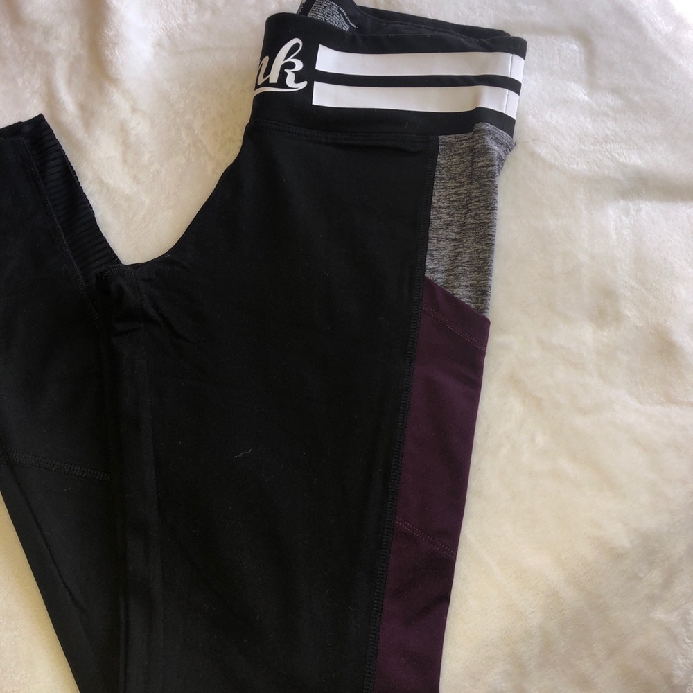 Victoria’s Secret Ultimate Leggings Black/Purple